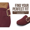 image:imageProject Cloud 100 Genuine Leather Clogs for Women Shoes  Memory Foam Insole NonSlip amp Natural Cork Footbed Arch Support Big Buckle Womens Clogs and Mules Footwear Manchester  Memory Foam Arch Support Shoes NonSlip Outsole amp Natural Cork Footbed Clogs Big Buckle Womens Clogs and Mules FootwearBurgundy