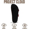 image:imageProject Cloud 100 Genuine Leather Footbed Sandals for Women Santorini  Comfortable Beach Essentials Womens Sandals Plush Memory Foam Cushioning Vacation Essentials Slides for Women FootwearPink Patent