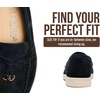 image:imageProject Cloud 100 Genuine Leather Girls Loafers amp Kids Shoes Little Iris  Lightweight Shoes for Girls Slip Resistant Loafers for Kids Memory Foam Insole Youth Footwear Easy Slip On Casual School WearBlack Suede