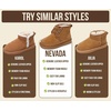 image:imageProject Cloud 100 Genuine Leather Kids Boots  Lightweight FurLined Ankle Boots for Girls amp Boys with Memory Foam Insole  NonSlip Winter Kids Shoes NevadaChestnut Suede