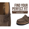 image:imageProject Cloud 100 Genuine Leather Moccasin Style Clogs for Women Carline  Memory Foam Insole for Comfortability NonSlip and Durable Womens Clogs Lightweight and WaterResistant Mules for WomenTaupe Suede With Gold