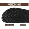 image:imageProject Cloud 100 Genuine Leather Moccasin Style Clogs for Women Carline  Memory Foam Insole for Comfortability NonSlip and Durable Womens Clogs Lightweight and WaterResistant Mules for WomenBlack
