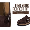 image:imageProject Cloud 100 Genuine Leather Moccasin Style Clogs for Women Carline  Memory Foam Insole for Comfortability NonSlip and Durable Womens Clogs Lightweight and WaterResistant Mules for WomenCoffee Suede  Carline