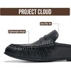 image:imageProject Cloud 100 Genuine Leather Penny Loafers for Women FootwearBecker  Mules For Women with Memory Foam Insole Womens FlatsLightweight Womens Loafers amp Womens ShoesWomens Loafers amp SliponsBlack Leather