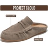 image:imageProject Cloud 100 Genuine Leather Penny Loafers for Women FootwearBecker  Mules For Women with Memory Foam Insole Womens FlatsLightweight Womens Loafers amp Womens ShoesWomens Loafers amp SliponsMushroom Suede