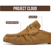 image:imageProject Cloud 100 Genuine Leather Penny Loafers for Women FootwearBecker  Mules For Women with Memory Foam Insole Womens FlatsLightweight Womens Loafers amp Womens ShoesWomens Loafers amp SliponsTan Suede