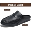 image:imageProject Cloud 100 Genuine Leather Penny Loafers for Women FootwearBecker  Mules For Women with Memory Foam Insole Womens FlatsLightweight Womens Loafers amp Womens ShoesWomens Loafers amp SliponsBlack Leather
