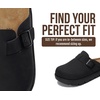 image:imageProject Cloud 100 Genuine Leather Platform Clogs for Women BentonChunky  Memory Foam Insole Arch Support NonSlip Platform Womens Clogs Lightweight and WaterResistant Durable Mules for WomenBlack Leather Mono