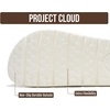 image:imageProject Cloud 100 Genuine Leather Platform Clogs for Women BentonChunky  Memory Foam Insole Arch Support NonSlip Platform Womens Clogs Lightweight and WaterResistant Durable Mules for WomenGrey Suede