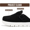 image:imageProject Cloud 100 Genuine Leather Platform Clogs for Women BentonChunky  Memory Foam Insole Arch Support NonSlip Platform Womens Clogs Lightweight and WaterResistant Durable Mules for WomenBlack