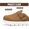 image:imageProject Cloud 100 Genuine Leather Platform Clogs for Women BentonChunky  Memory Foam Insole Arch Support NonSlip Platform Womens Clogs Lightweight and WaterResistant Durable Mules for WomenChestnut