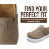 image:imageProject Cloud 100 Genuine Leather Platform Clogs for Women BentonChunky  Memory Foam Insole Arch Support NonSlip Platform Womens Clogs Lightweight and WaterResistant Durable Mules for WomenTaupe Suede