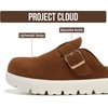 image:imageProject Cloud 100 Genuine Leather Platform Clogs for Women BentonChunky  Memory Foam Insole Arch Support NonSlip Platform Womens Clogs Lightweight and WaterResistant Durable Mules for WomenTobacco Suede
