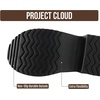 image:imageProject Cloud 100 Genuine Leather Platform Clogs for Women Johnna  Memory Foam Insole for Comfortability NonSlip and Durable Platform Womens Clogs Lightweight and WaterResistant Clog WomenBlack