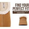 image:imageProject Cloud 100 Genuine Leather Platform Clogs for Women Johnna  Memory Foam Insole for Comfortability NonSlip and Durable Platform Womens Clogs Lightweight and WaterResistant Clog WomenChestnut Fur