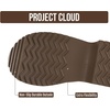image:imageProject Cloud 100 Genuine Leather Platform Clogs for Women Johnna  Memory Foam Insole for Comfortability NonSlip and Durable Platform Womens Clogs Lightweight and WaterResistant Clog WomenMushroom