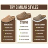 image:imageProject Cloud 100 Genuine Leather Platform Sandals Women Footwear  Comfortable Womens Slides Memory Foam Insole  Non Slip WaterResistant 3Strap Wedge Sandals for Women 2026Stephi  Chestnut
