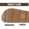 image:imageProject Cloud 100 Genuine Leather Platform Sandals Women Summer Wedges  100 Genuine Leather Plush Soft Insole Lightweight NonSlip Sole Beach Essentials Summer Wedge Sandals for WomenAsh Nubuck