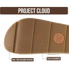 image:imageProject Cloud 100 Genuine Leather Platform Sandals Women Summer Wedges  100 Genuine Leather Plush Soft Insole Lightweight NonSlip Sole Beach Essentials Summer Wedge Sandals for WomenWhite