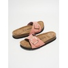 image:imageProject Cloud 100 Genuine Leather Sandals Women Comfortable Womens Slides  Slides for Women Beach Essential Lightweight Footwear with Memory Foam Insole Everyday Summer Sandals for WomenIbiza  Coral