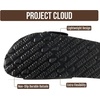 image:imageProject Cloud 100 Genuine Leather Sandals Women Comfortable Womens Slides  Slides for Women Beach Essential Lightweight Footwear with Memory Foam Insole Everyday Summer Sandals for WomenIbiza  Blackmattebigger Buckle