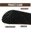 image:imageProject Cloud 100 Genuine Leather Sandals Women Comfortable Womens Slides  Slides for Women Beach Essential Lightweight Footwear with Memory Foam Insole Everyday Summer Sandals for WomenIbiza  Tan