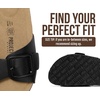 image:imageProject Cloud 100 Genuine Leather Sandals Women Comfortable Womens Slides  Slides for Women Beach Essential Lightweight Footwear with Memory Foam Insole Everyday Summer Sandals for WomenIbiza  Black