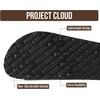 image:imageProject Cloud 100 Genuine Leather Sandals Women Comfortable Womens Slides  Slides for Women Beach Essential Lightweight Footwear with Memory Foam Insole Everyday Summer Sandals for WomenIbiza  Light Gold