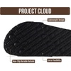 image:imageProject Cloud 100 Genuine Leather Sandals Women Comfortable Womens Slides  Slides for Women Beach Essential Lightweight Footwear with Memory Foam Insole Everyday Summer Sandals for WomenIbiza  Navy