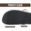image:imageProject Cloud 100 Genuine Leather Sandals Women amp Slides for Women Mayvy  Plush Soft Insole Water Resistant Beach Footwear  Stylish Womens Slides Comfortable Women Sandals  NonSlip OutsoleWhite