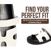 image:imageProject Cloud 100 Genuine Leather Sandals Women amp Slides for Women Mayvy  Plush Soft Insole Water Resistant Beach Footwear  Stylish Womens Slides Comfortable Women Sandals  NonSlip OutsoleWhite