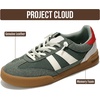 image:imageProject Cloud 100 Genuine Leather Slip On Sneakers for Women Shoes Verdy  Memory Foam Insole Lightweight Shoes for Women  Womens Fashion Sneakers  Comfortable Women Footwear Everyday EssentialsOlive