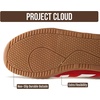 image:imageProject Cloud 100 Genuine Leather Slip On Sneakers for Women Shoes Verdy  Memory Foam Insole Lightweight Shoes for Women  Womens Fashion Sneakers  Comfortable Women Footwear Everyday EssentialsRed