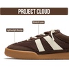 image:imageProject Cloud 100 Genuine Leather Slip On Sneakers for Women Shoes Verdy  Memory Foam Insole Lightweight Shoes for Women  Womens Fashion Sneakers  Comfortable Women Footwear Everyday EssentialsDark Brown