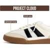 image:imageProject Cloud 100 Genuine Leather Slip On Sneakers for Women Shoes Verdy  Memory Foam Insole Lightweight Shoes for Women  Womens Fashion Sneakers  Comfortable Women Footwear Everyday EssentialsWhite Multi