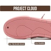image:imageProject Cloud 100 Genuine Leather Slip On Sneakers for Women Shoes Verdy  Memory Foam Insole Lightweight Shoes for Women  Womens Fashion Sneakers  Comfortable Women Footwear Everyday EssentialsPink