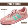 image:imageProject Cloud 100 Genuine Leather Slip On Sneakers for Women Shoes Verdy  Memory Foam Insole Lightweight Shoes for Women  Womens Fashion Sneakers  Comfortable Women Footwear Everyday EssentialsPink