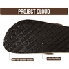image:imageProject Cloud 100 Genuine Leather Slipons Footbed Clogs for Women Sandals  Memory Foam Arch Support Slippers for Women Trendy Slipons Womens Mules amp Clogs Sandals NonSlip Outsole for comfortOffwhite