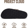 image:imageProject Cloud 100 Genuine Leather Slipons Footbed Clogs for Women Sandals  Memory Foam Arch Support Slippers for Women Trendy Slipons Womens Mules amp Clogs Sandals NonSlip Outsole for comfortBeige