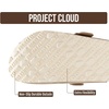image:imageProject Cloud 100 Genuine Leather Slipons Footbed Clogs for Women Sandals  Memory Foam Arch Support Slippers for Women Trendy Slipons Womens Mules amp Clogs Sandals NonSlip Outsole for comfortSand Suede