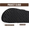 image:imageProject Cloud 100 Genuine Leather Slipons Footbed Clogs for Women Sandals  Memory Foam Arch Support Slippers for Women Trendy Slipons Womens Mules amp Clogs Sandals NonSlip Outsole for comfortBlack Distressed