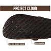 image:imageProject Cloud 100 Genuine Leather Slipons Footbed Clogs for Women Sandals  Memory Foam Arch Support Slippers for Women Trendy Slipons Womens Mules amp Clogs Sandals NonSlip Outsole for comfortDark Brown Leopard