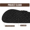 image:imageProject Cloud 100 Genuine Leather Thong Sandals amp Flip Flops for Women  Memory Foam Insole Womens Sandals  NonSlip Lightweight Comfortable Beach Footwear and Casual Everyday Summer Sandals WomenBlack  Bigger Buckle