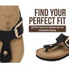 image:imageProject Cloud 100 Genuine Leather Thong Sandals amp Flip Flops for Women  Memory Foam Insole Womens Sandals  NonSlip Lightweight Comfortable Beach Footwear and Casual Everyday Summer Sandals WomenBlack  Bigger Buckle
