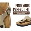 image:imageProject Cloud 100 Genuine Leather Thong Sandals amp Flip Flops for Women  Memory Foam Insole Womens Sandals  NonSlip Lightweight Comfortable Beach Footwear and Casual Everyday Summer Sandals WomenBeige
