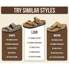 image:imageProject Cloud 100 Genuine Leather Womens Sandals Slides for Women Lian  Sandals Women Memory Foam Insole Cork Footbed Non Slip Sandals for Women Lightweight Beach Vacation Summer Essentials ComfortChestnut