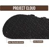 image:imageProject Cloud 100 Genuine Leather Womens Sandals Slides for Women Lian  Sandals Women Memory Foam Insole Cork Footbed Non Slip Sandals for Women Lightweight Beach Vacation Summer Essentials ComfortBlack Mono Leather