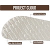 image:imageProject Cloud 100 Genuine Leather Womens Sandals Slides for Women Venita  Cork Footbed Sandals for Women with Memory Foam and Arch Support Vacation Essentials Slides Women Footwear Flat SandalsWhite