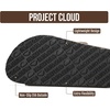 image:imageProject Cloud 100 Genuine Leather Womens Sandals Slides for Women Venita  Cork Footbed Sandals for Women with Memory Foam and Arch Support Vacation Essentials Slides Women Footwear Flat SandalsGrey Suede