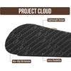 image:imageProject Cloud 100 Genuine Leather Womens Sandals Slides for Women Venita  Cork Footbed Sandals for Women with Memory Foam and Arch Support Vacation Essentials Slides Women Footwear Flat SandalsDriftwood Genuine Suede